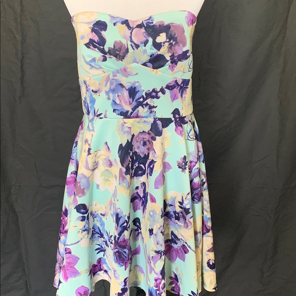 Short Floral Dress